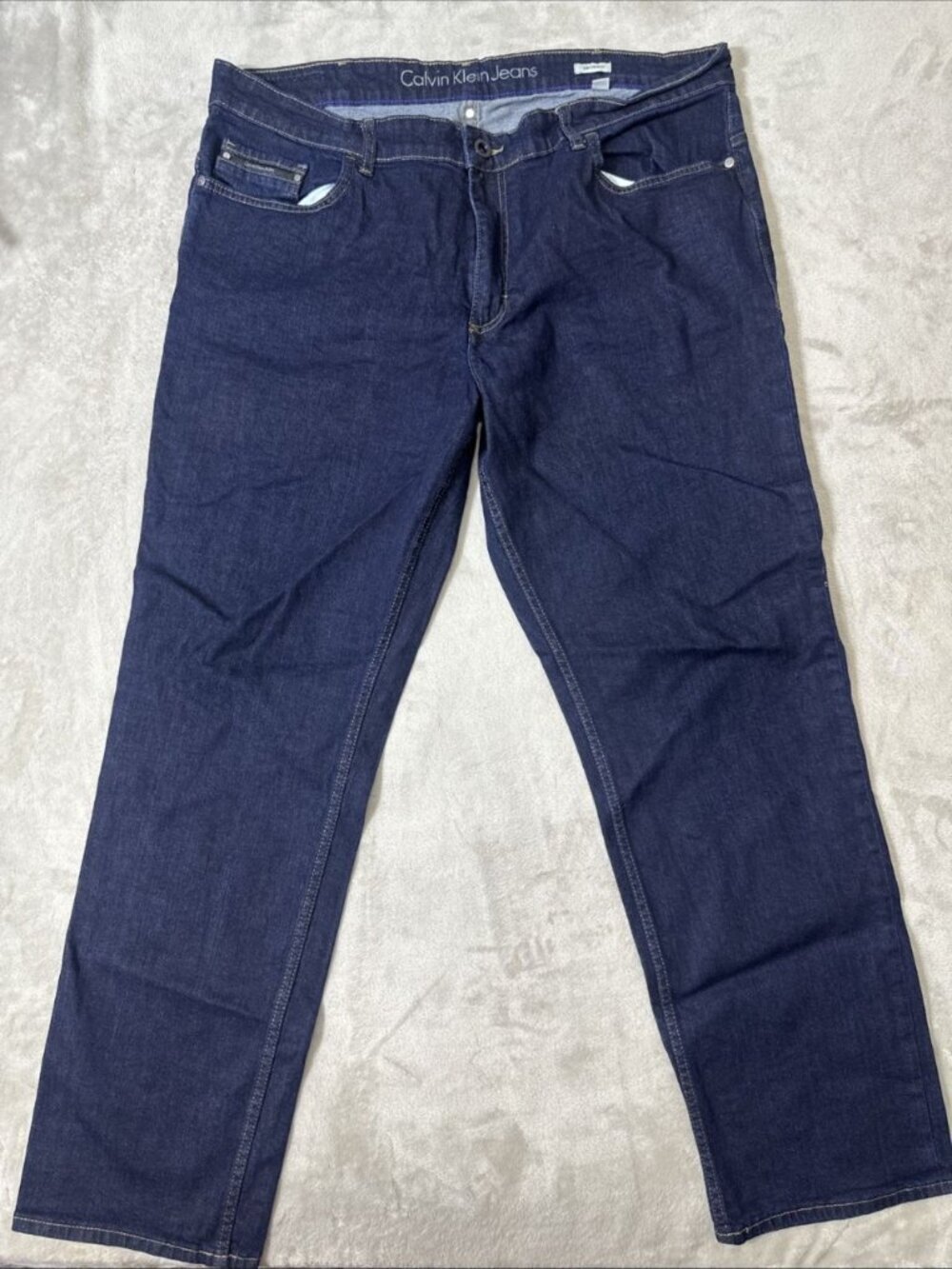 Calvin Klein slim straight jeans men’s 40x32 dark wash